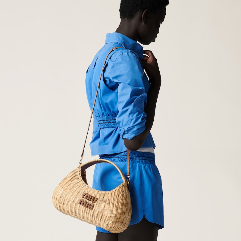 Wander wicker handbag