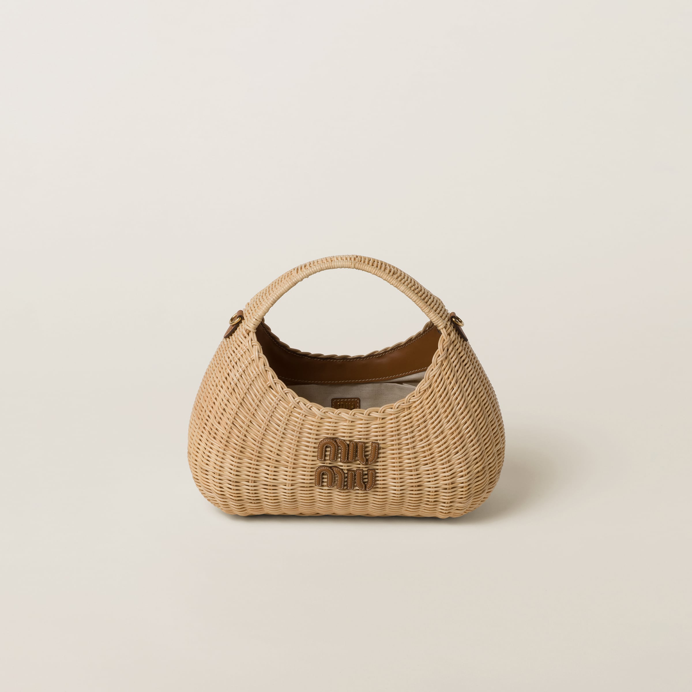 Wander wicker handbag from Miu Miu - $2,950