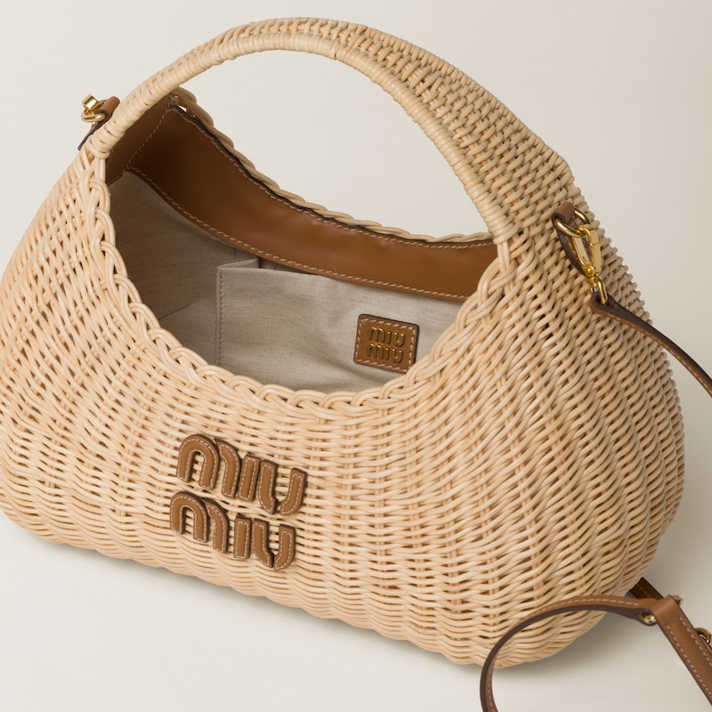Wander wicker handbag