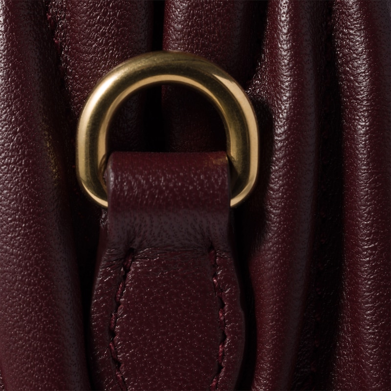 Sac hobo Wander en cuir nappa matelassé