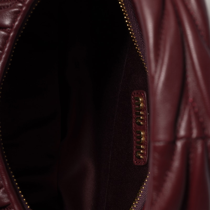 Sac hobo Wander en cuir nappa matelassé