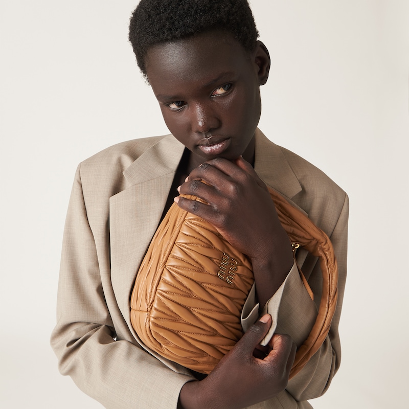 Borsa hobo Wander in nappa matelassé