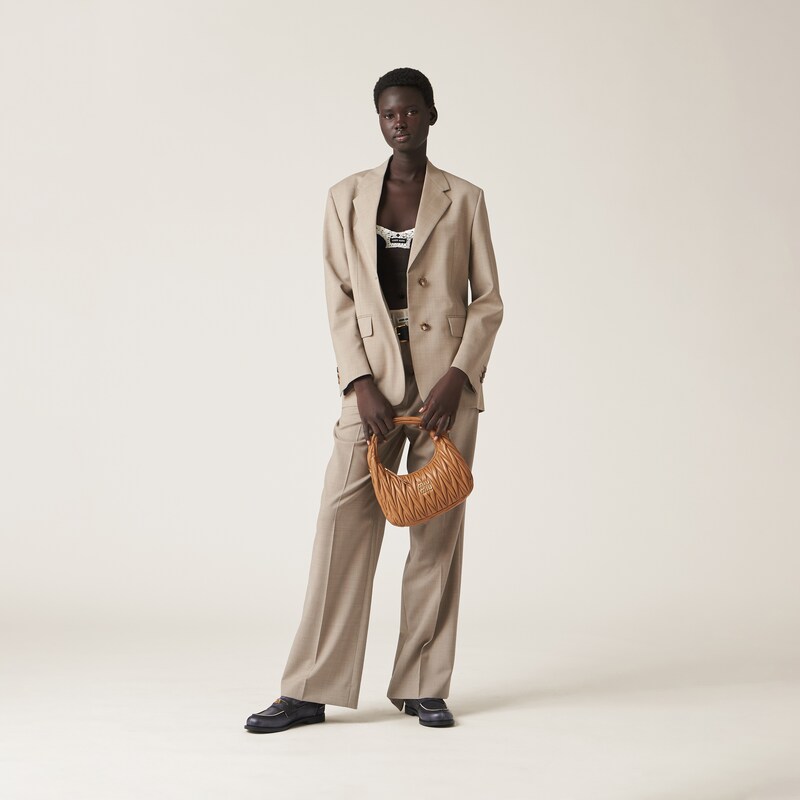 Borsa hobo Wander in nappa matelassé