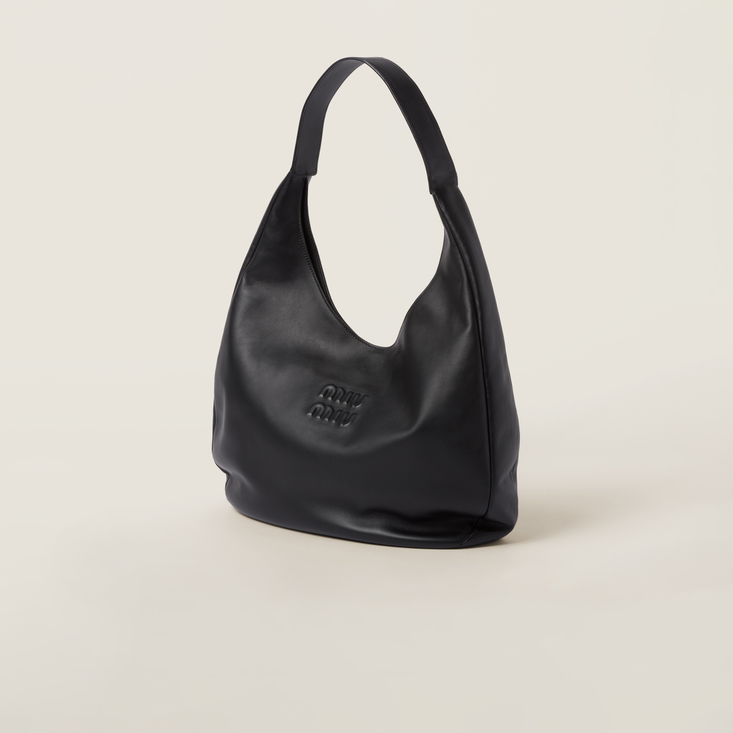 Khaite Olivia Medium Leather Hobo Bag - Bergdorf Goodman