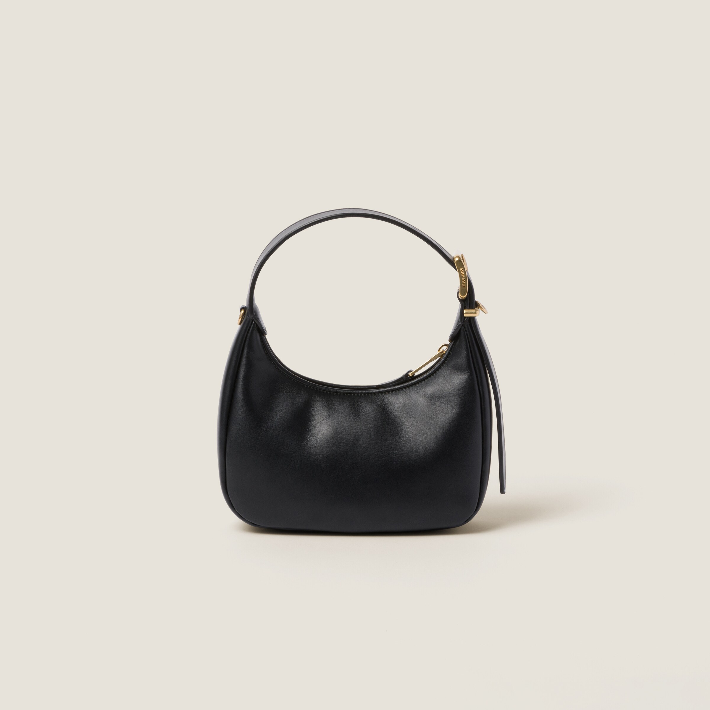 Metallic leather hobo bag shop