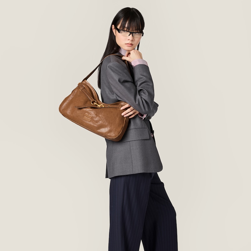 Aventure nappa leather bag