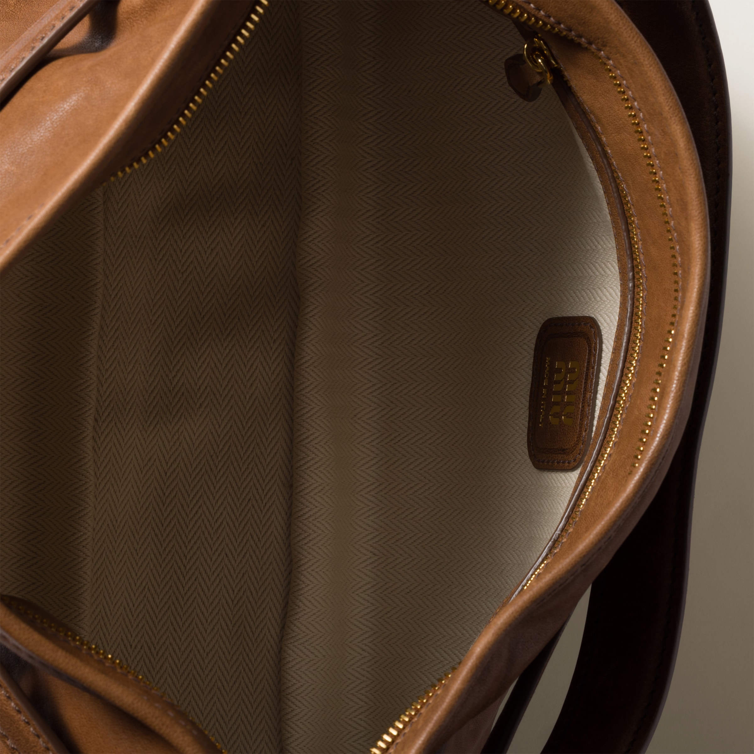 Miu Miu Aventure Nappa Leather Bag