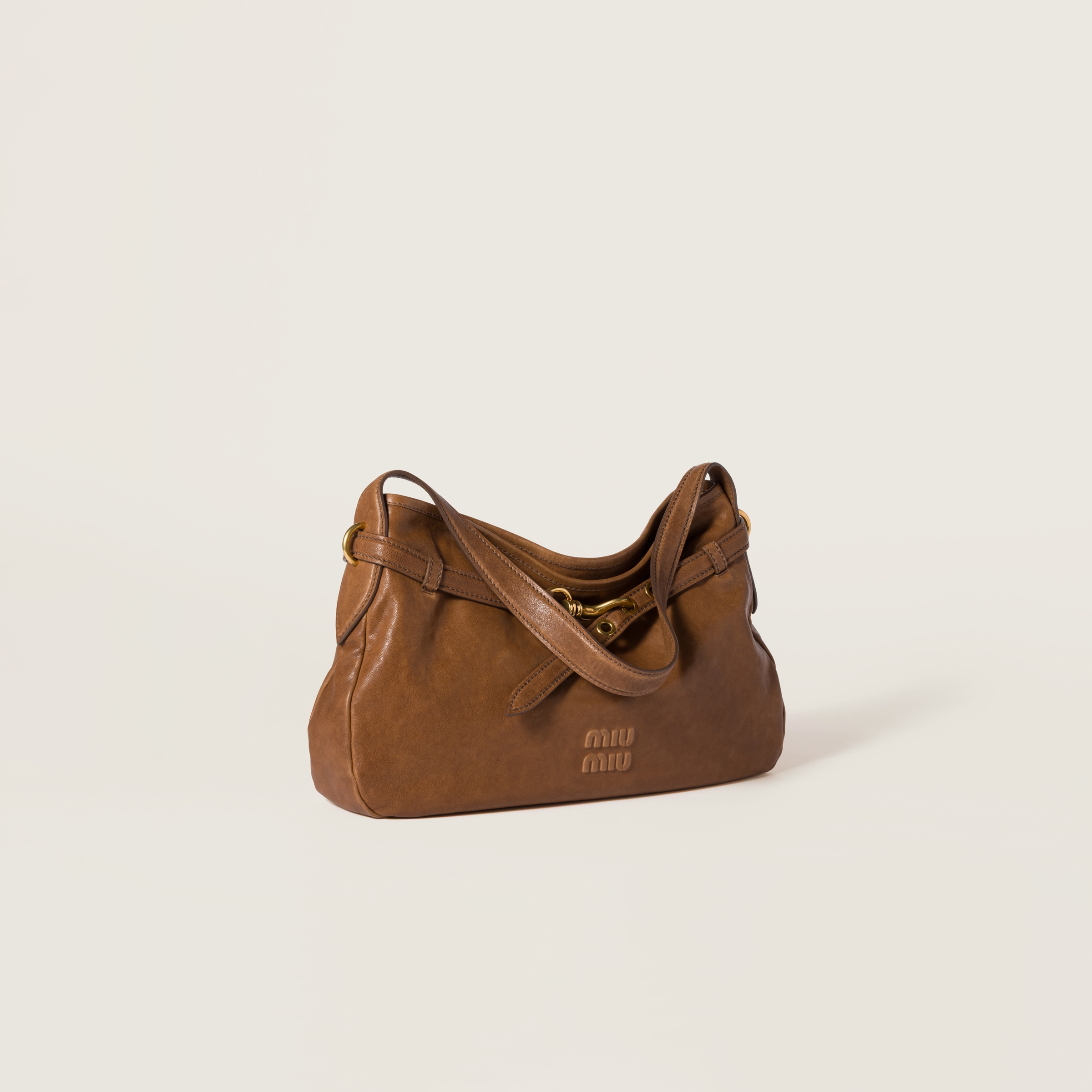 Miu Miu Aventure Nappa Leather Bag