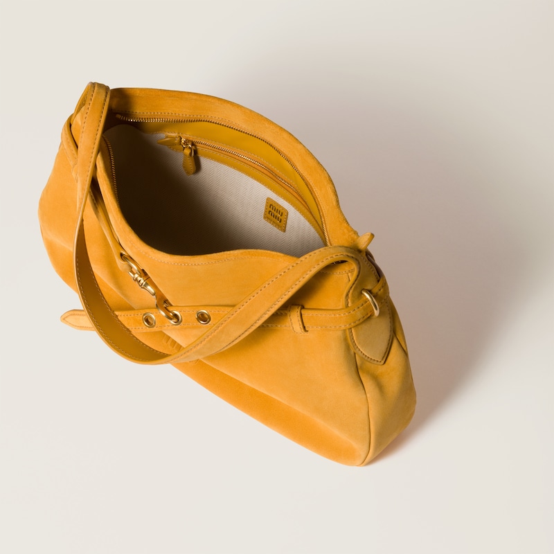 Aventure绒面皮革手袋