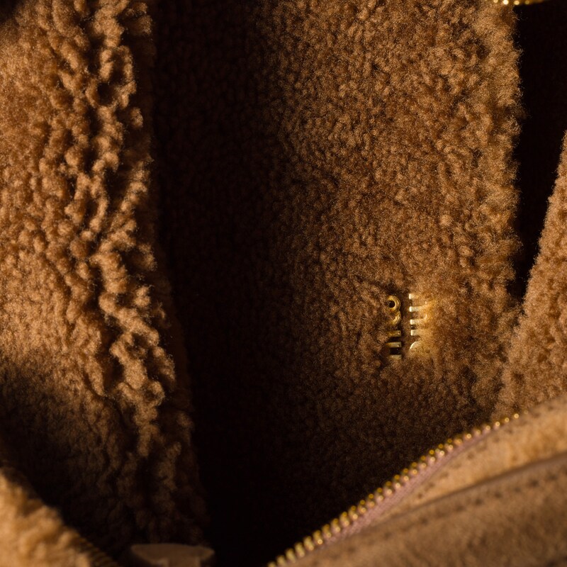 Aventure shearling bag