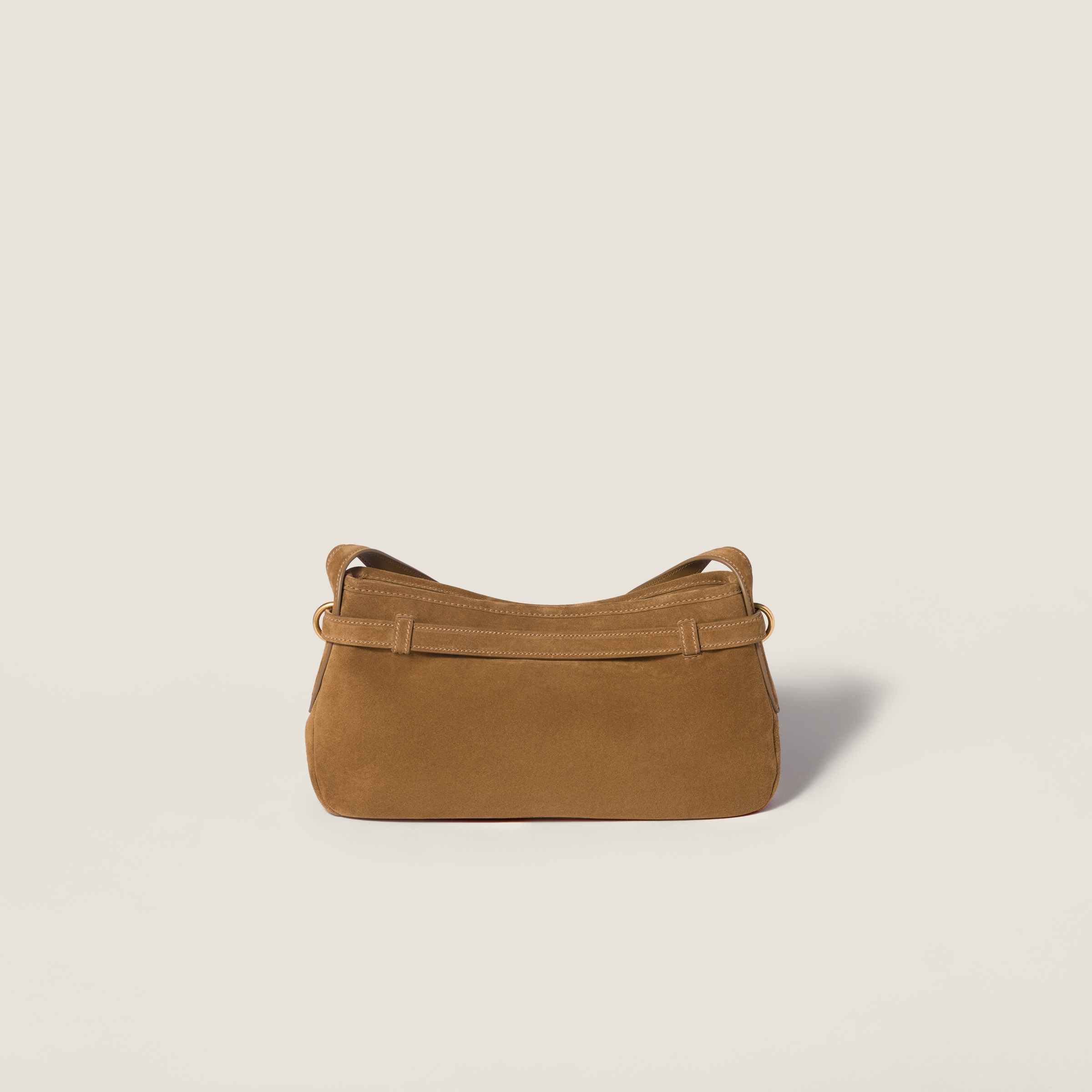Olive Green Aventure Suede Bag | Miu Miu - United States Olive Green Aventure Suede Bag | Miu Miu - United States