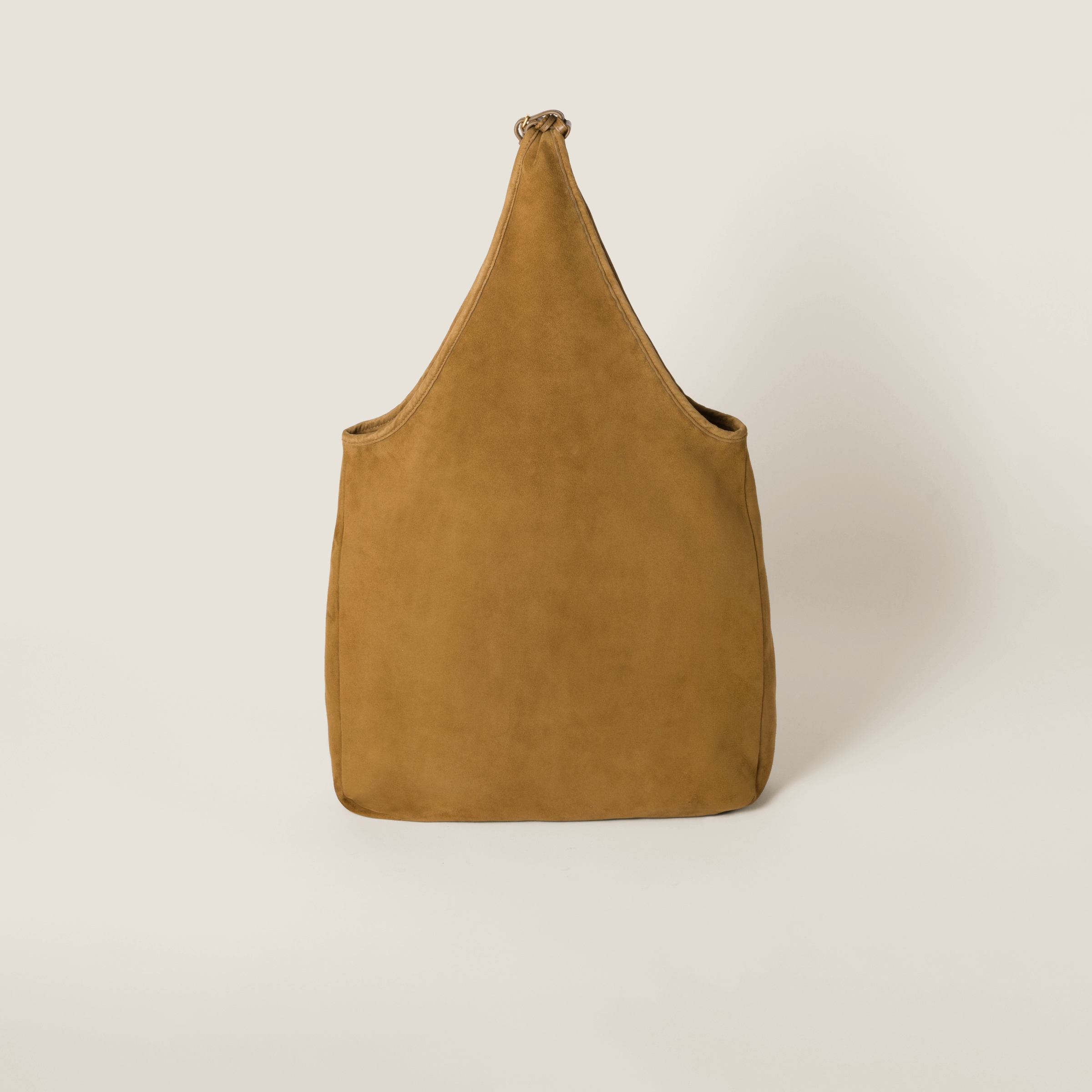 Miu Miu Suede Handbag With Tassels