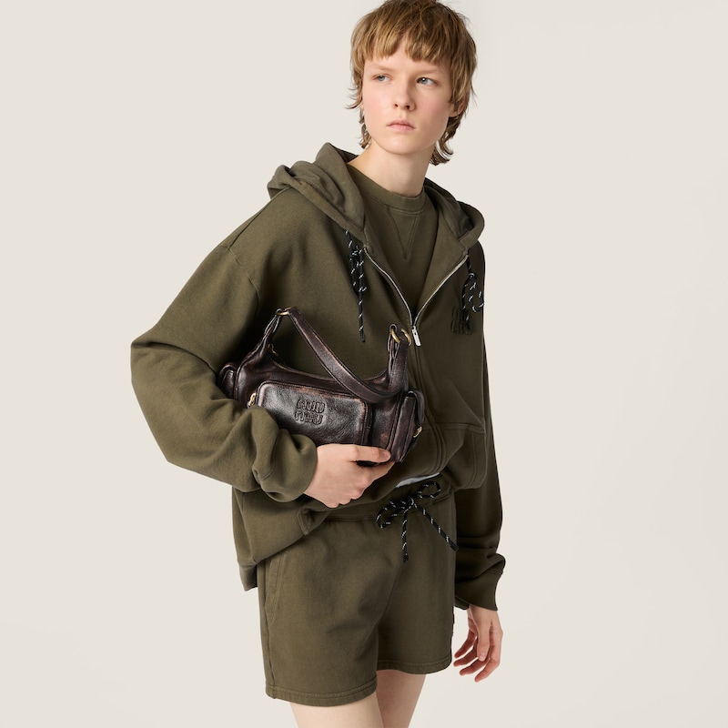 나파 가죽 포켓 백