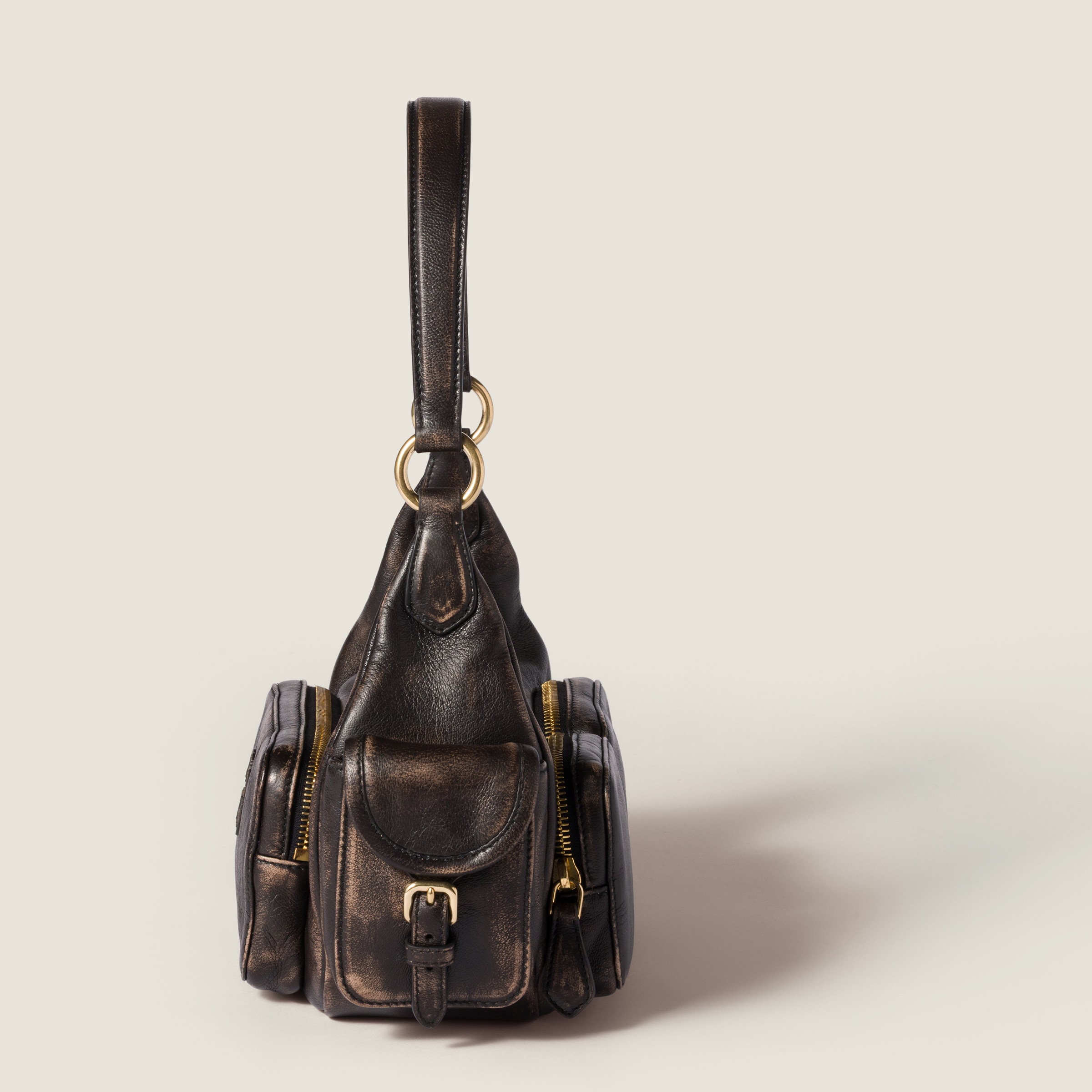 Coffee Pocket Nappa Leather Bag | Miu Miu - United States