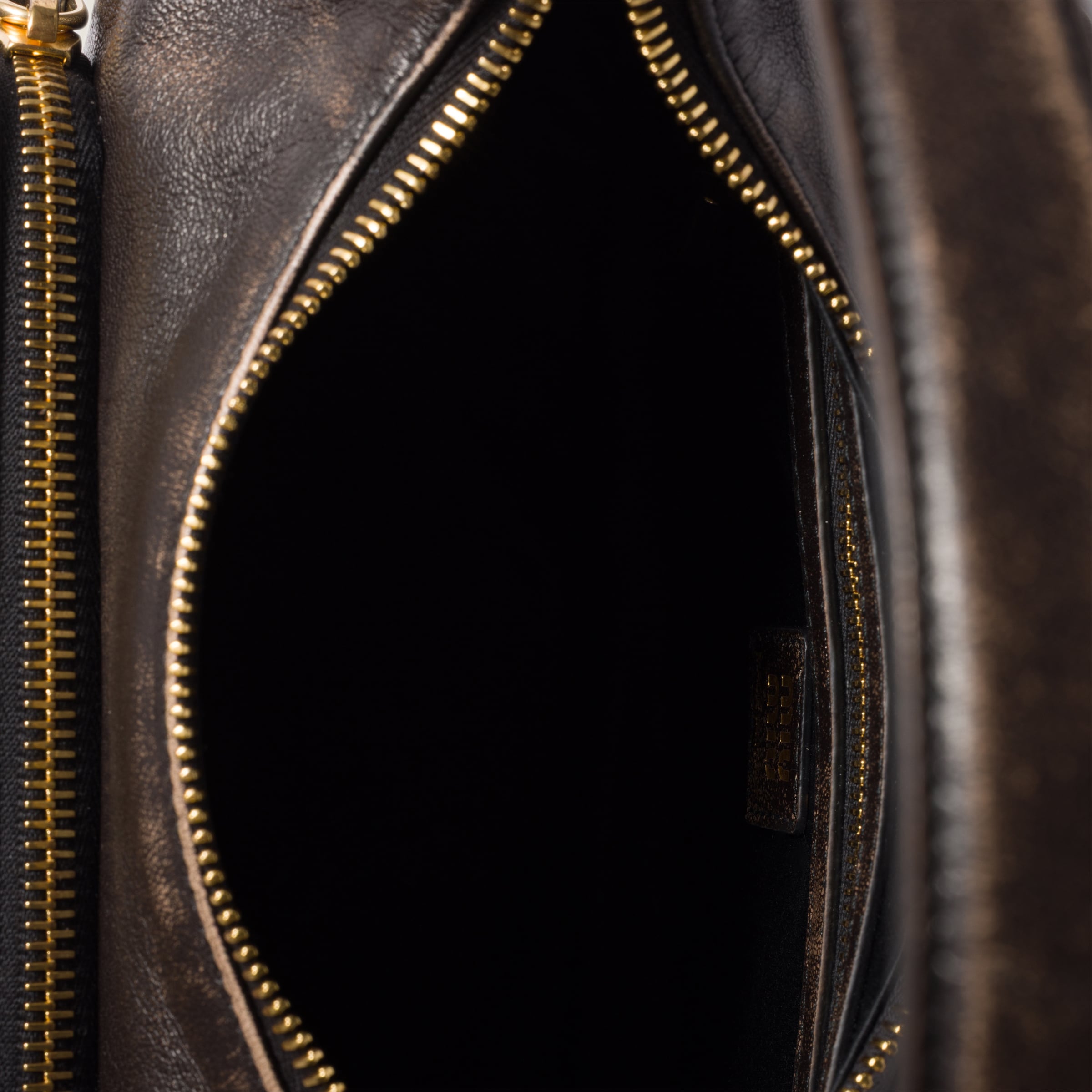 Miu Miu Pocket Nappa Leather Bag In Brown
