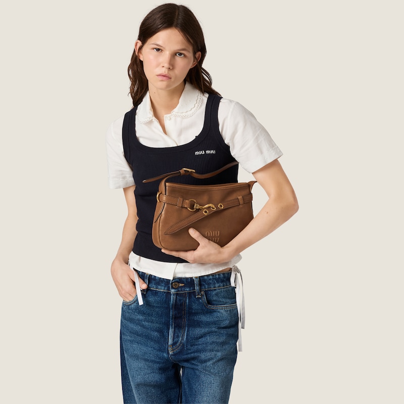 Aventure nappa leather bag