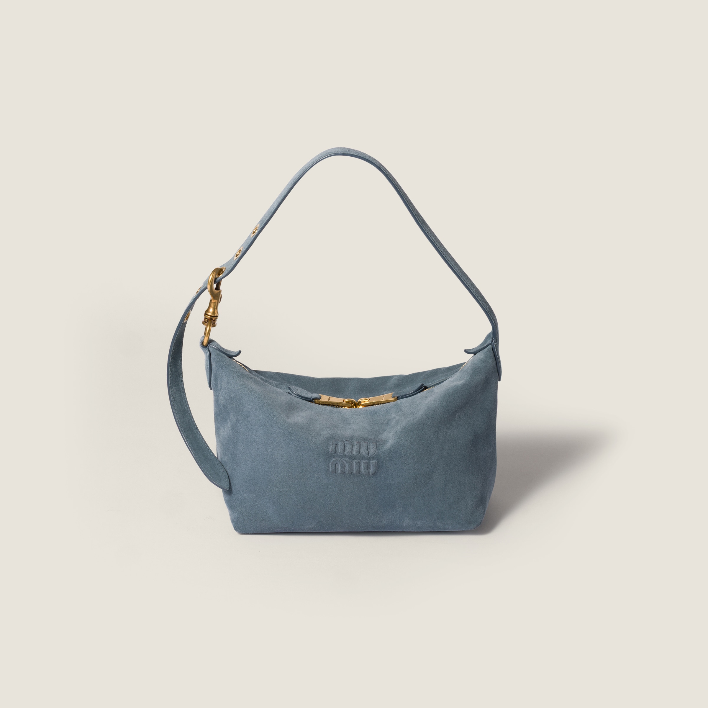 Miu Miu Spirit suede bag