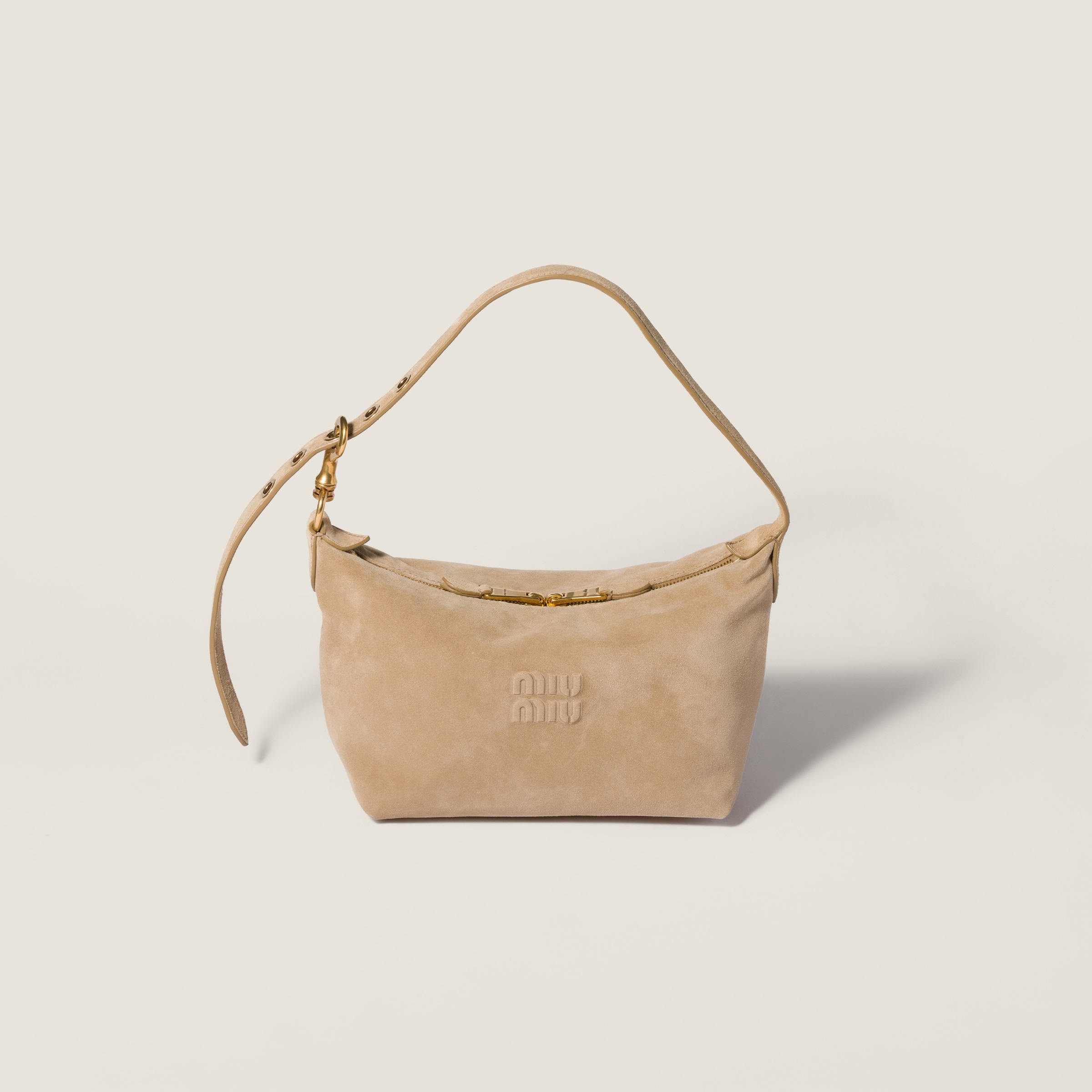 Miu Miu Spirit suede bag
