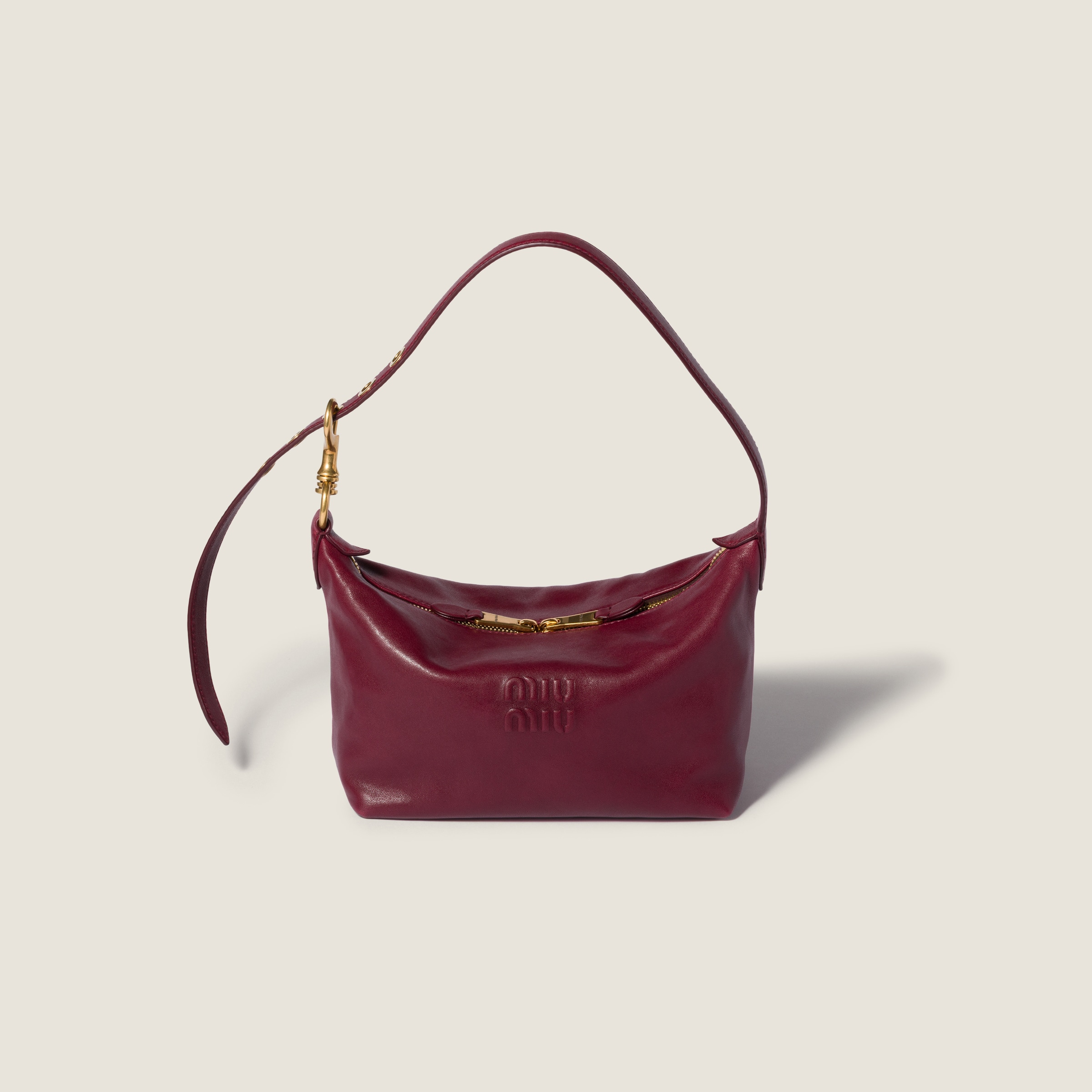 Miu Miu Spirit nappa leather bag