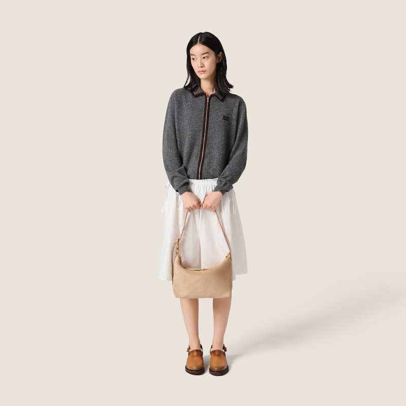 Suede bag