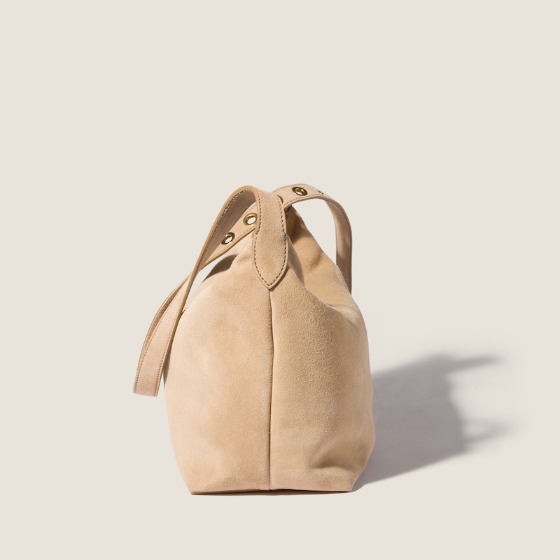 Suede bag