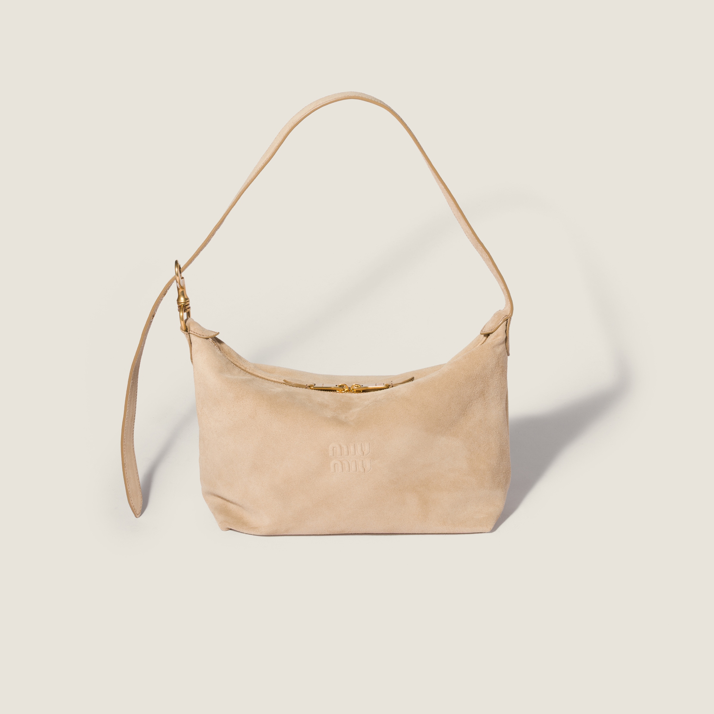 Miu Miu Spirit suede bag