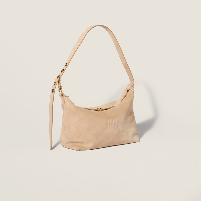 Suede bag