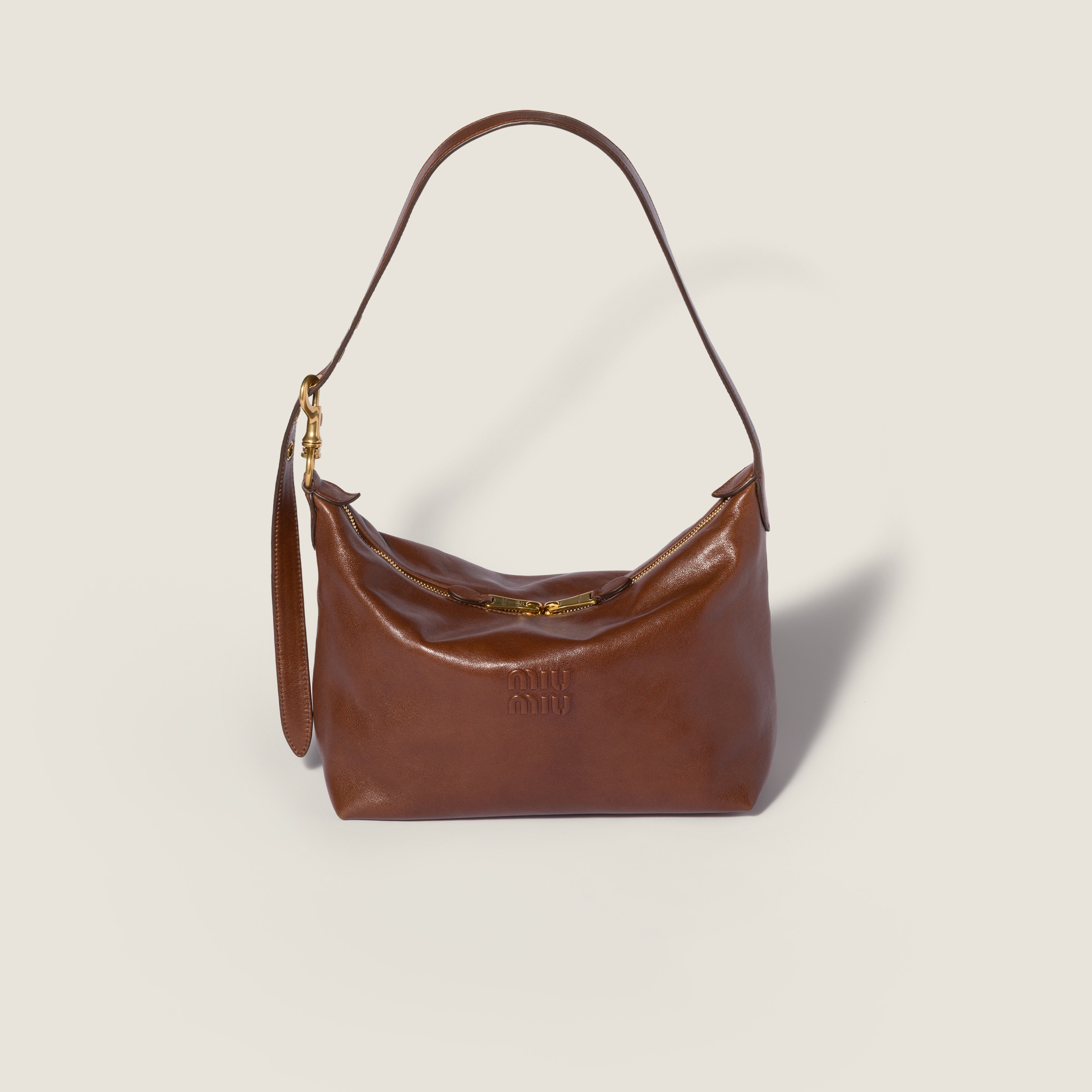 Miu Miu Spirit nappa leather bag