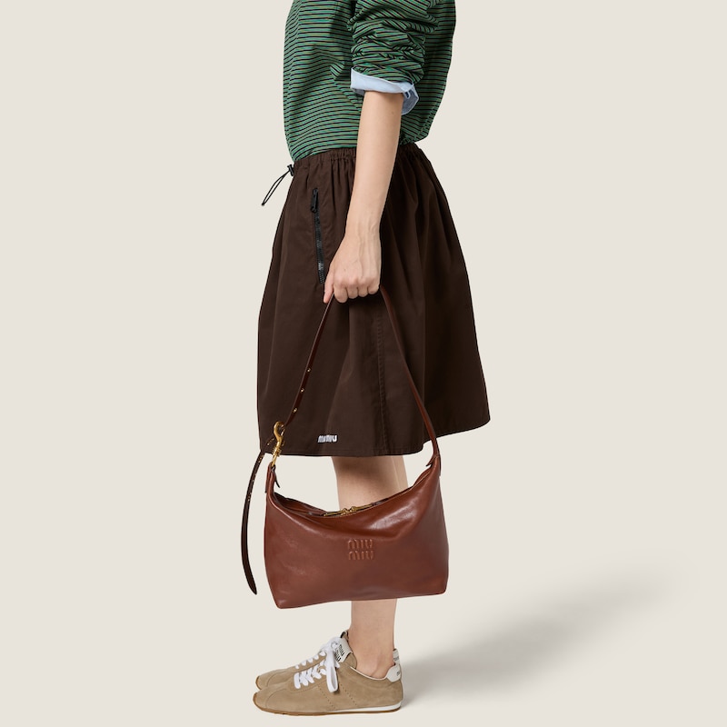 Bolsa Spirit em couro napa