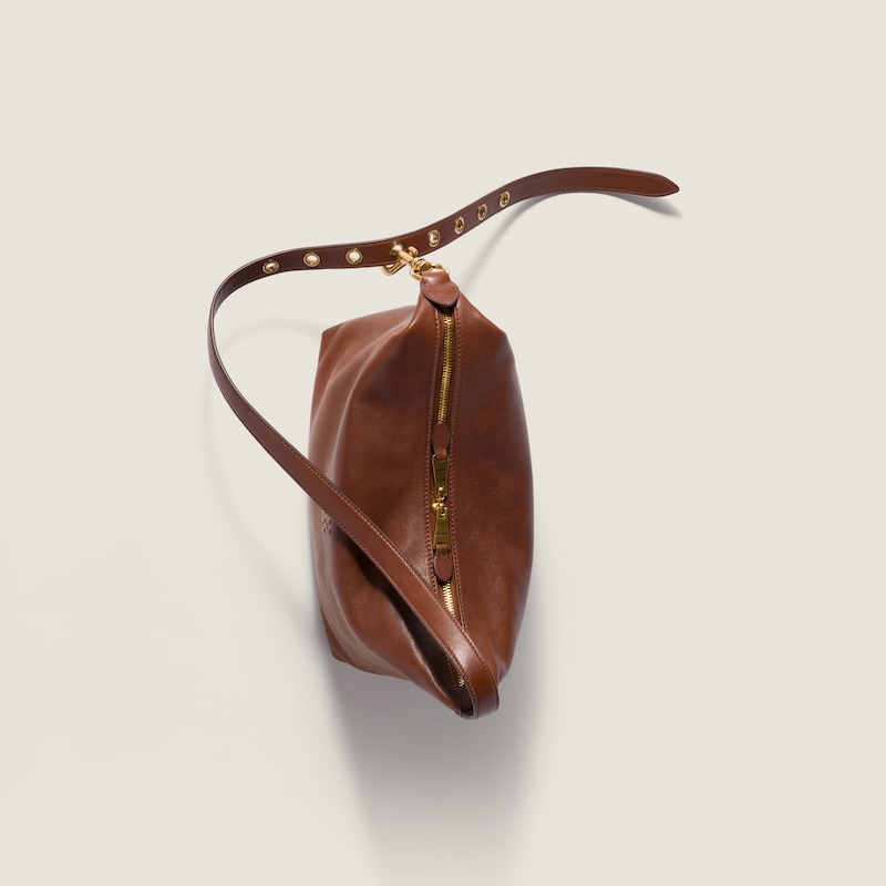 Bolsa Spirit em couro napa