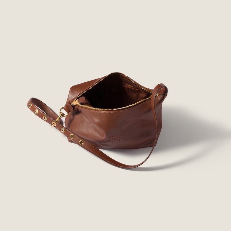 Bolsa Spirit em couro napa