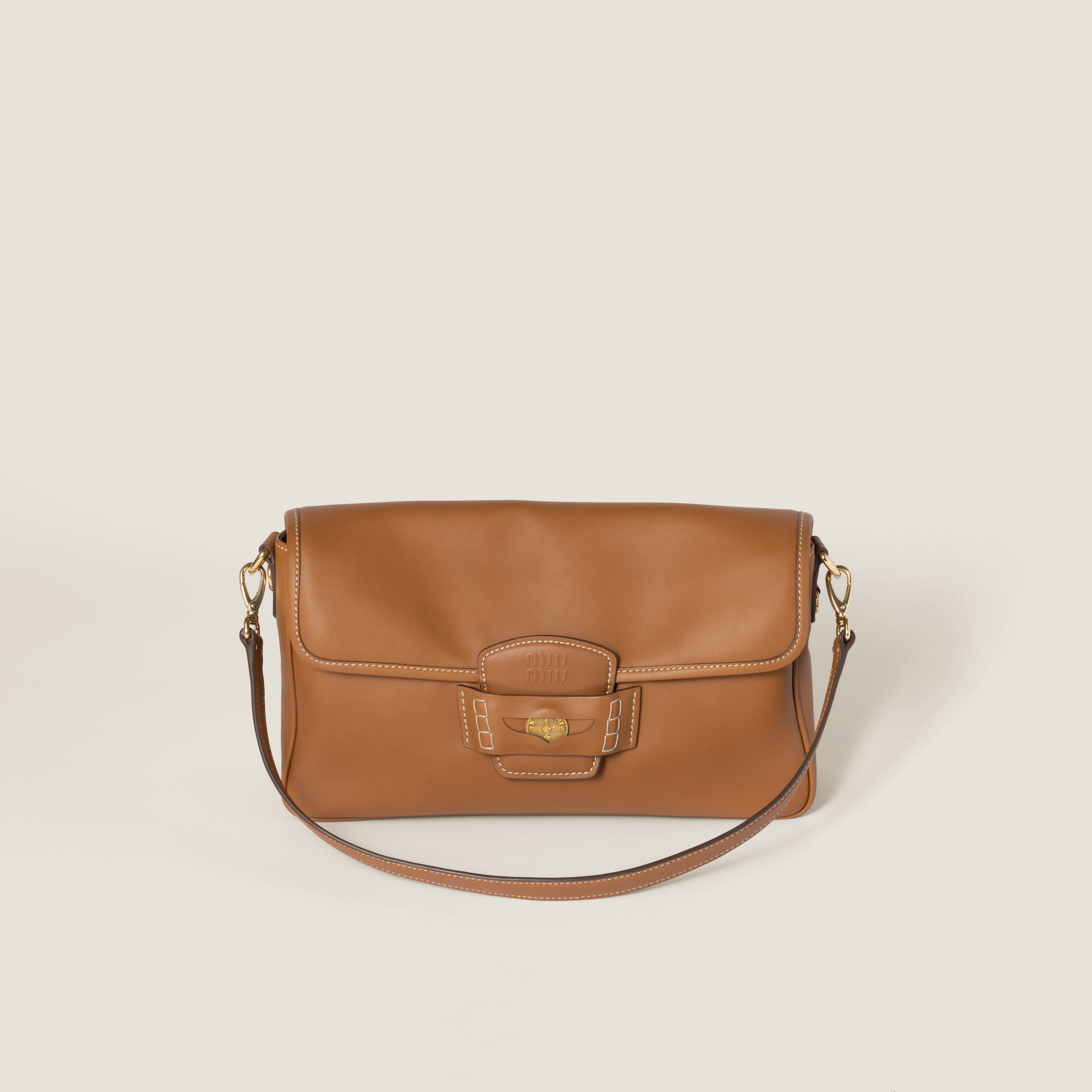 Penny leather bag - Collection Collections | Miu Miu