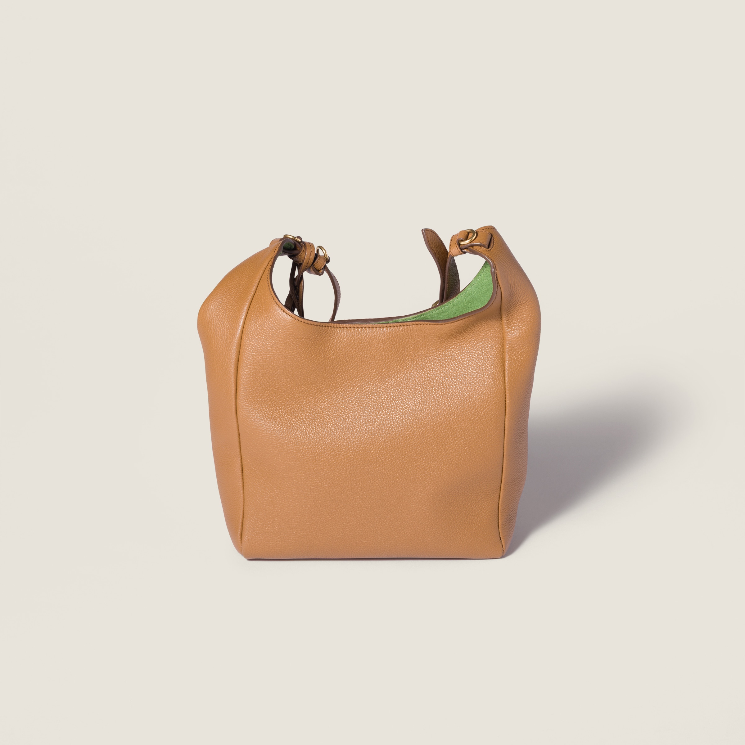 Miu Miu Leather Bucket Bag