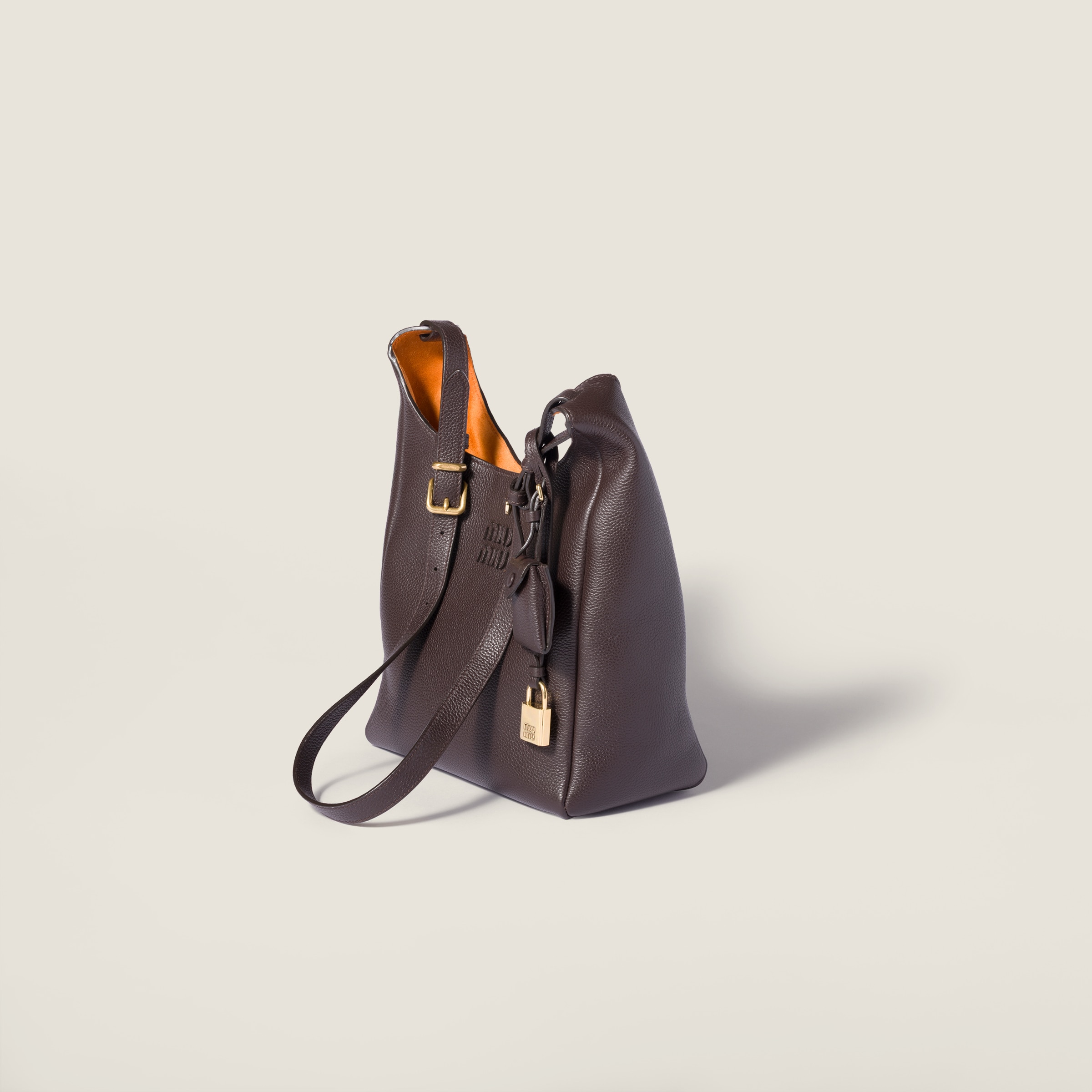 Miu Miu Leather Bucket Bag