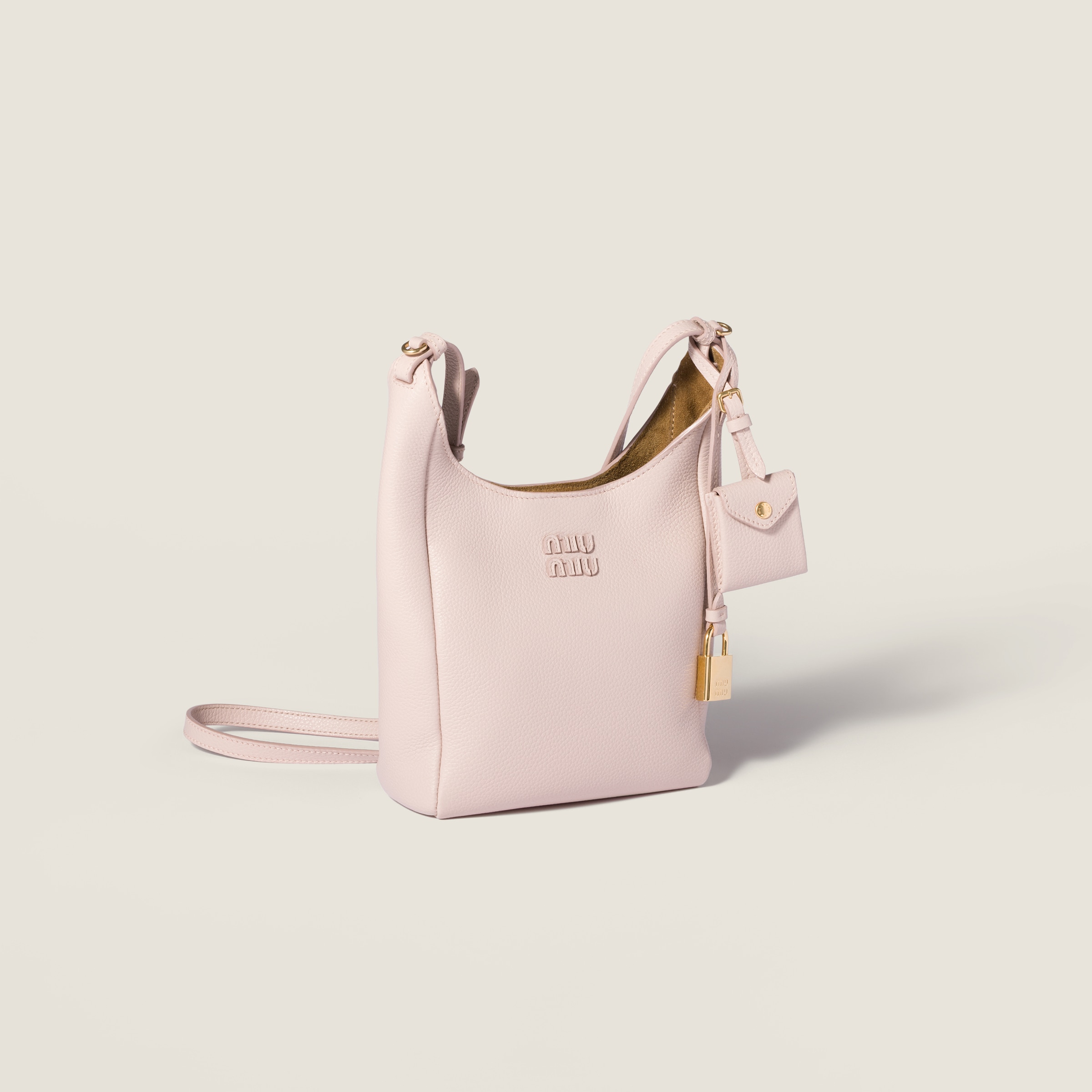 Miu Miu Leather Bucket Bag