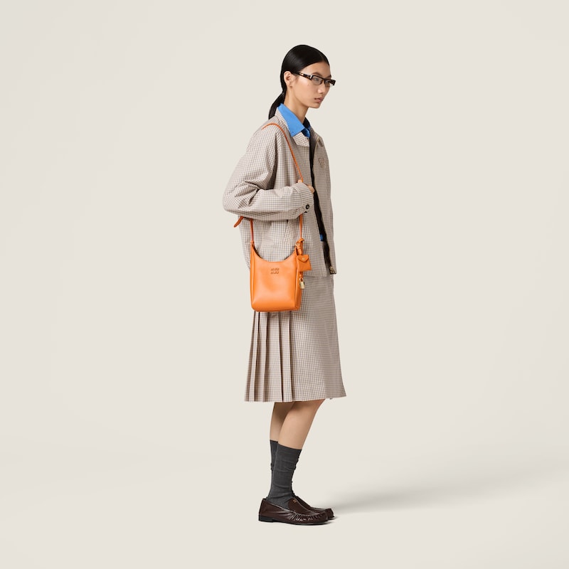 レザー バケットバッグ