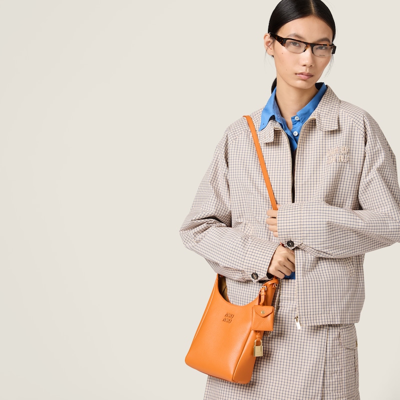 レザー バケットバッグ