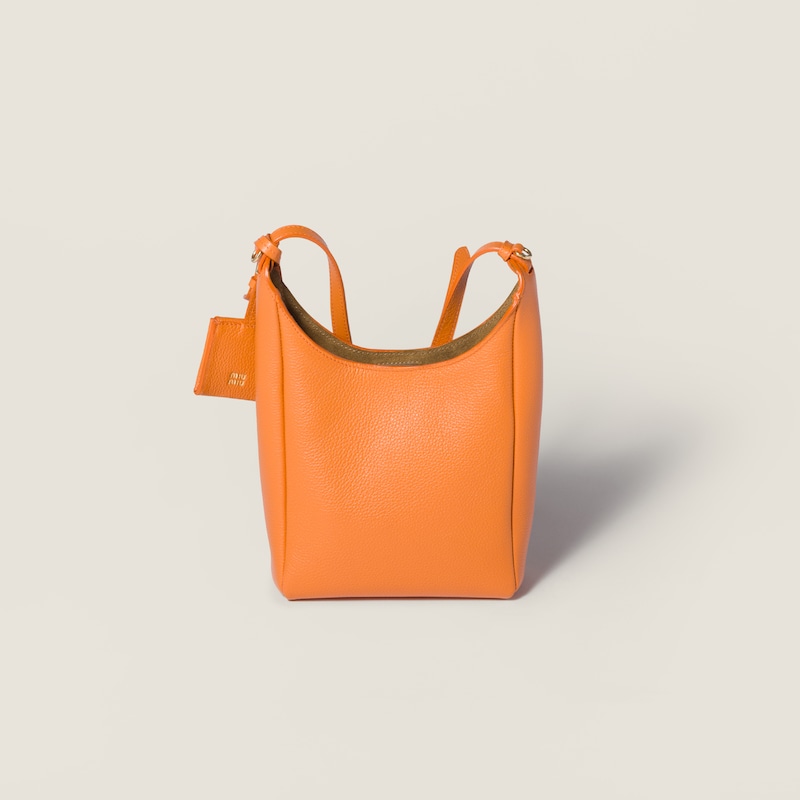 レザー バケットバッグ