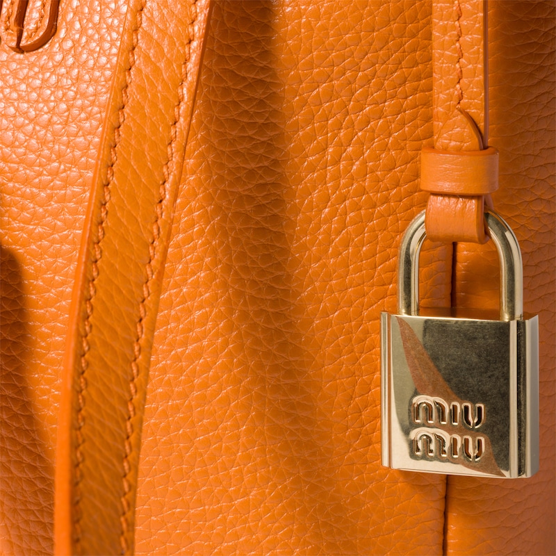 レザー バケットバッグ