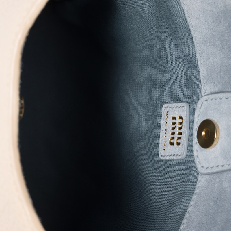 レザー バケットバッグ