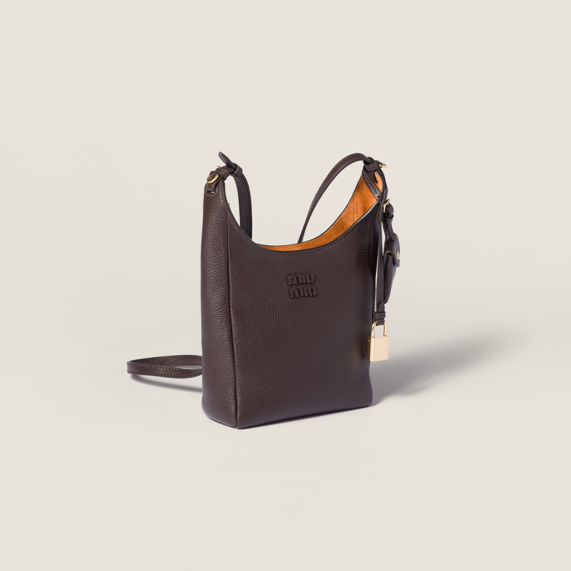 Miu Miu Leather Bucket Bag