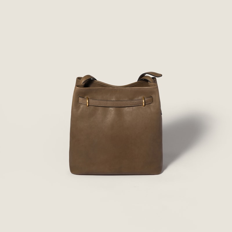 Aventure nappa leather bucket bag
