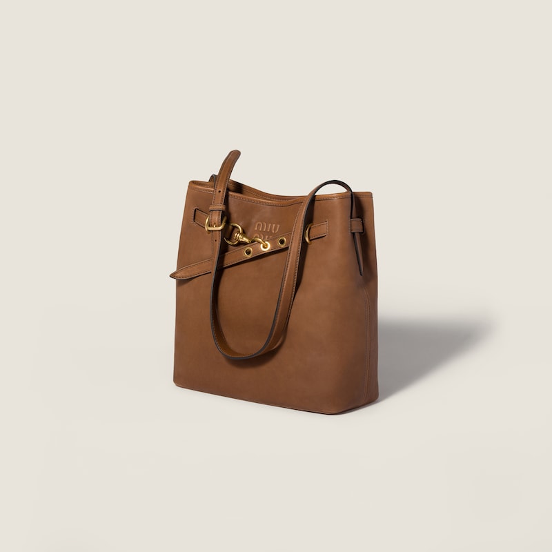 Aventure nappa leather bucket bag