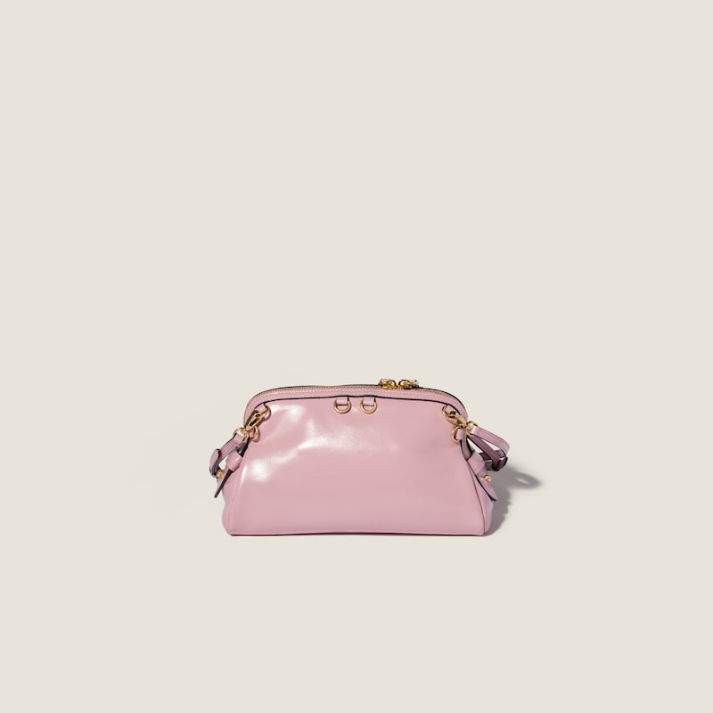 Caprice leather clutch