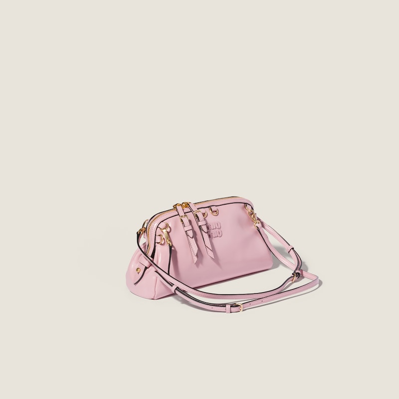 Caprice leather clutch