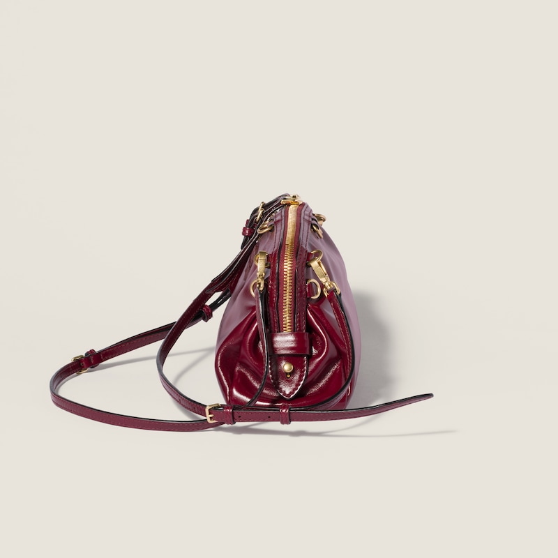 Caprice leather clutch