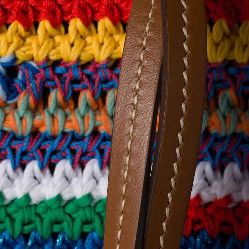 Bolsa tote em crochê