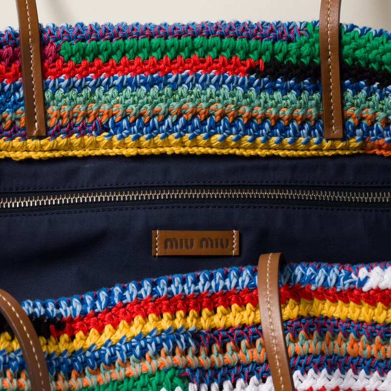 Bolsa tote em crochê