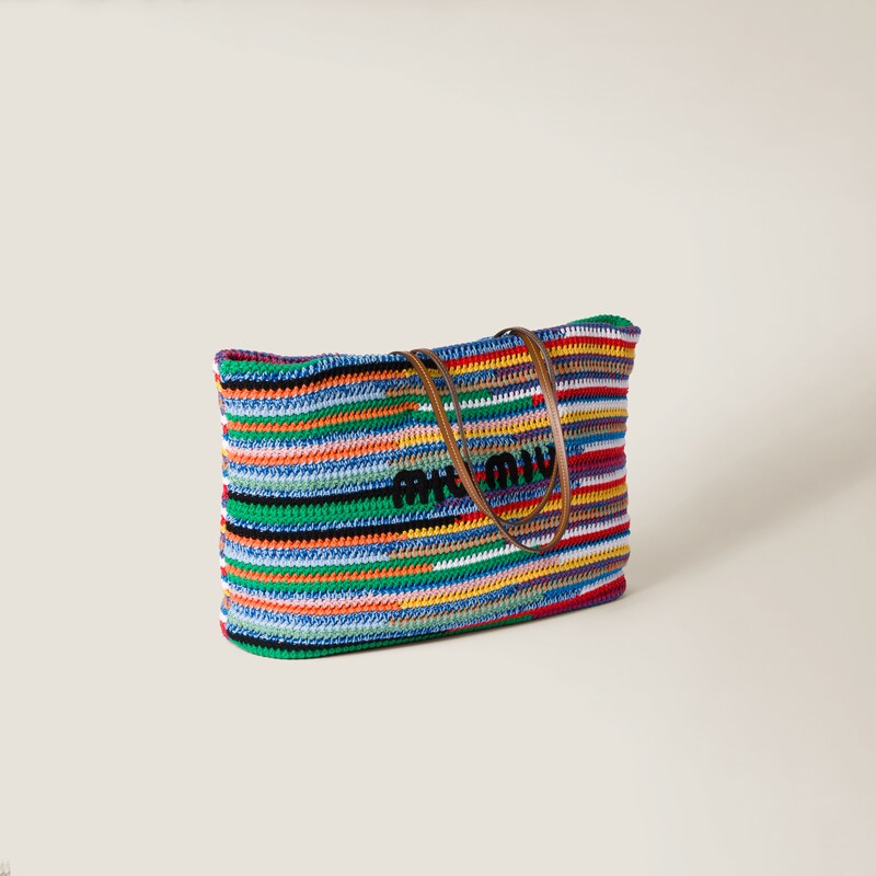 Bolsa tote em crochê