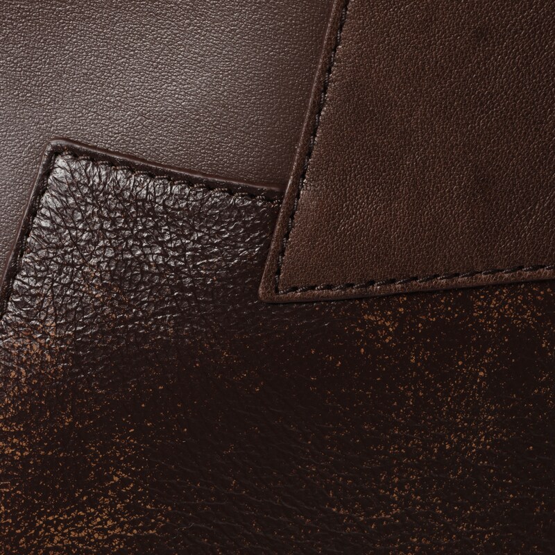 아이비 가죽 패치워크 백